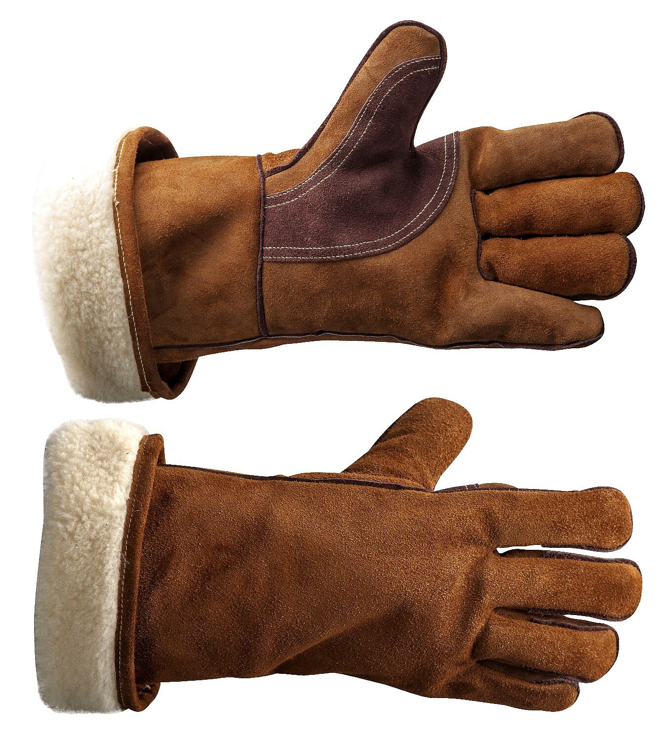 фото Перчатки-краги спилковые утепленные «Полар Гард»