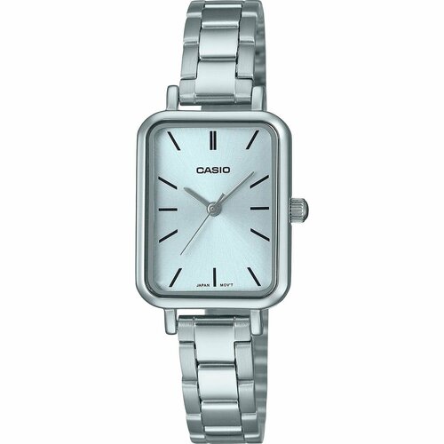 фото Наручные часы casio collection, голубой, серебряный