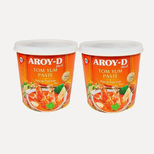 Изображение товара Паста для приготовления супа Том Ям "Aroy-D", в наборе 2 штуки по 1 кг