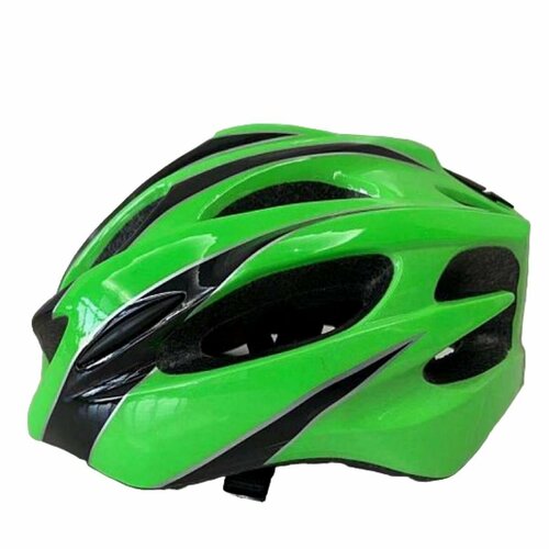велошлем bbb bhe 55 metro blue размер шлема l Шлем велосипедный защитный STELS FSD-HL008 (in-mold) L (54-61 см) зеленый