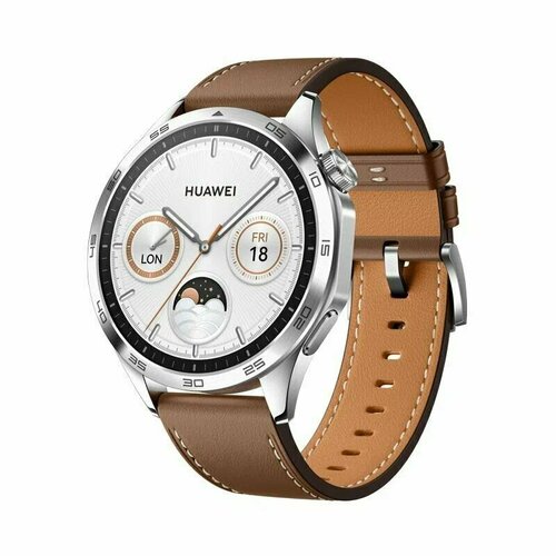 Huawei Умные часы HUAWEI Watch GT 4 46 мм Коричневый 1678000₽
