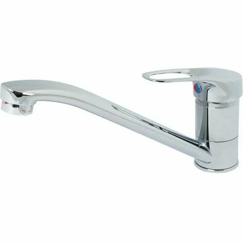 Смеситель для кухни Аква 12 см цвет хром 4576₽