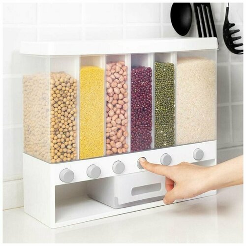 Дозатор для сыпучих продуктов с 6 секциями Storage Box 1950₽