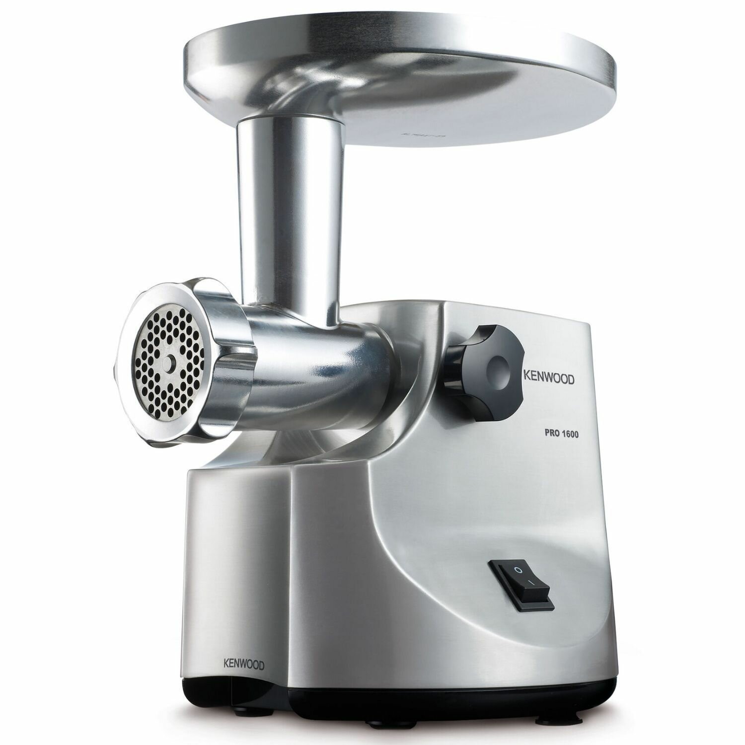 Мясорубка электрическая Kenwood MG520 мощность 1600 Вт производительность 2 кг/мин реверс серебристая мясорубка