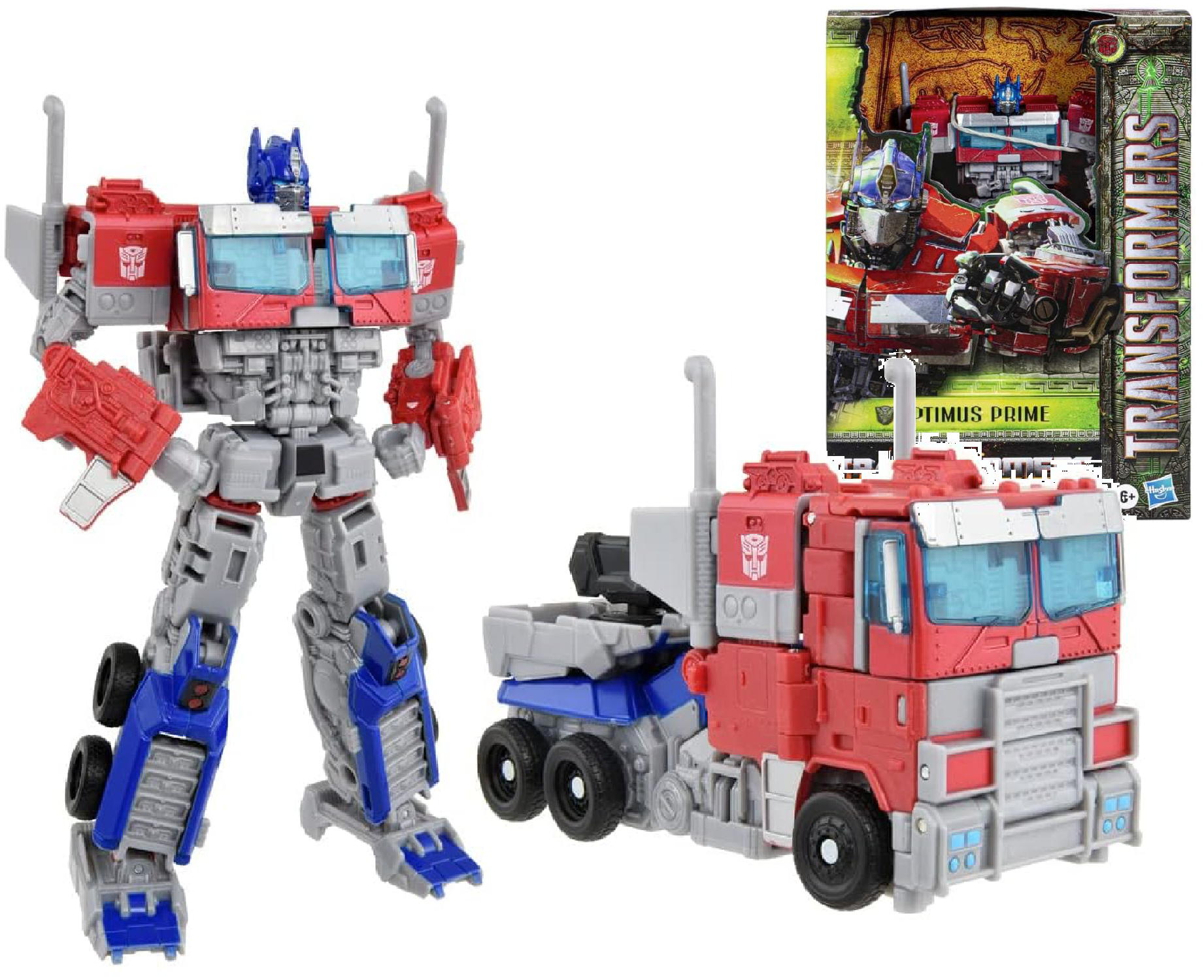 Трансформер Оптимус Прайм 16 см - Transformers Rise of The Beasts Optimus Prime Hasbro F5495