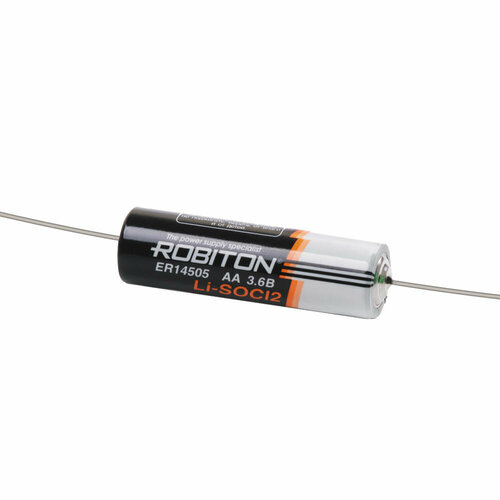 Батарейка ROBITON ER14505-AX с аксиальными выводами PH1, в упаковке: 1 шт. батарейка robiton er14505 3 6v li soci2 с аксиальными выводами