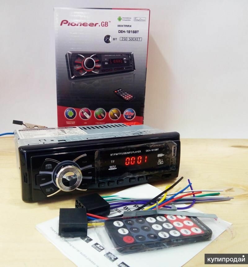 Автомагнитола Pioneer GB DEH-180 SBT