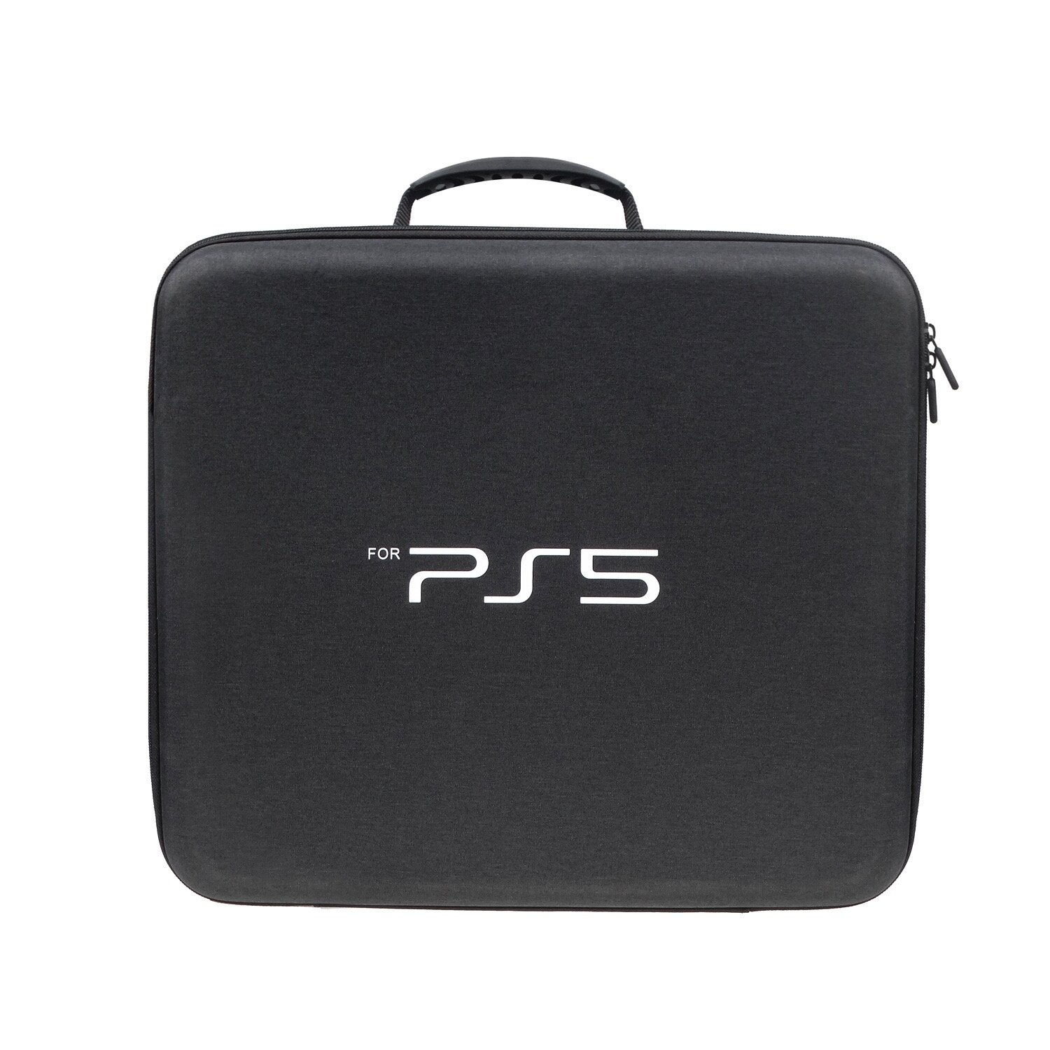 Сумка для перевозки и хранения игровой приставки Sony PlayStation 5 (PS5) и двух геймпадов, черный