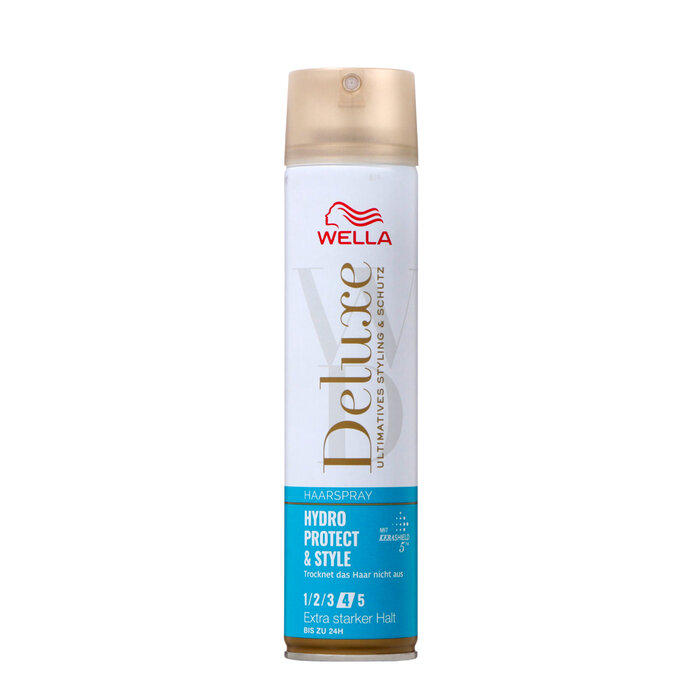 Wella Лак для волос Wellaflex Deluxe Hydro Protect&Style Защита и стиль, 250 мл