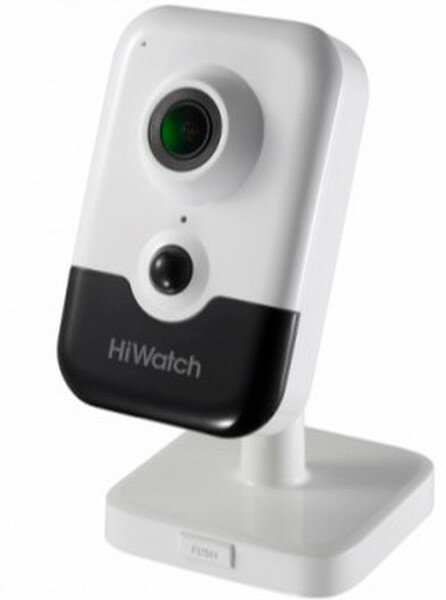 Камера видеонаблюдения IP HiWatch DS-I214W(C)(4mm) 4-4мм цв. корп: белый