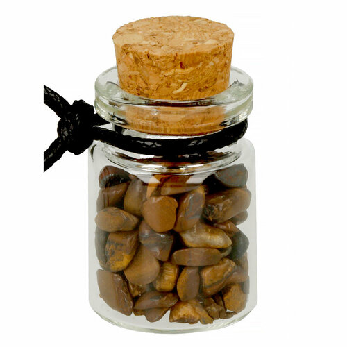 Giftman Оберег с натуральными камнями в баночке Тигровый глаз 20757 775₽