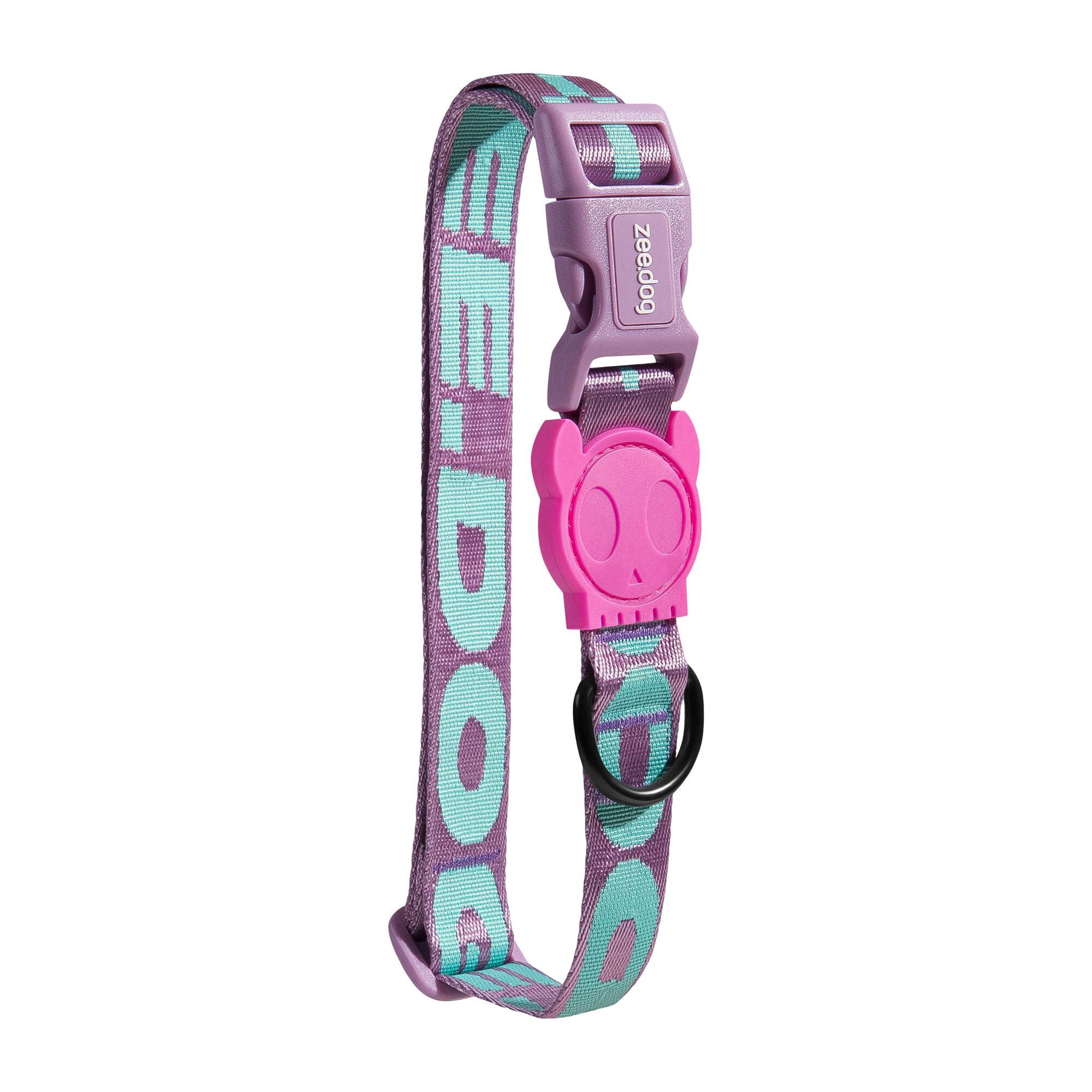 Ошейник AURA Zee.Dog (розовый / бирюзовый / L)