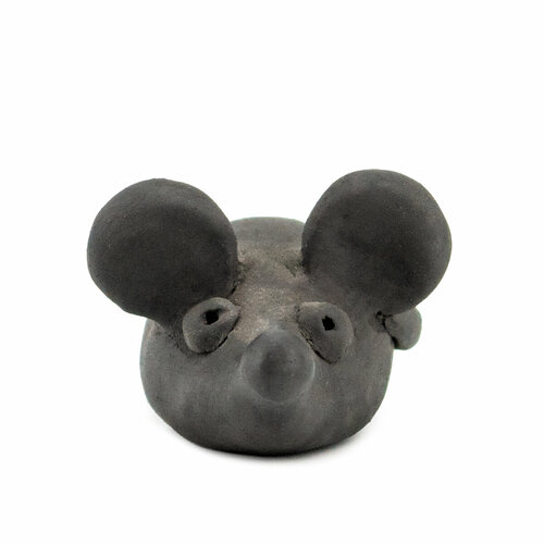 Глиняная игрушка Мышка