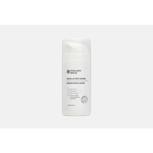 Смягчающий скраб для лица Italian Gold exfoliating scrub, объем 100 мл