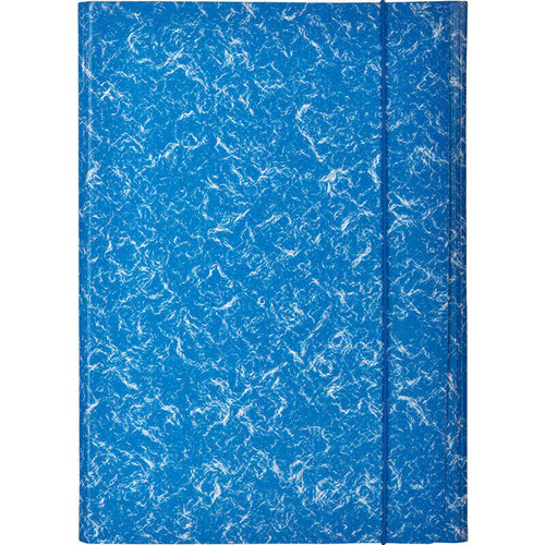Папка Папка картонные Аttache на резинке, синий, 5 шт. в упаковке папка на резинках картонные аttache синий