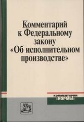 Комментарий к Федеральному закону "Об исполнительном производстве"