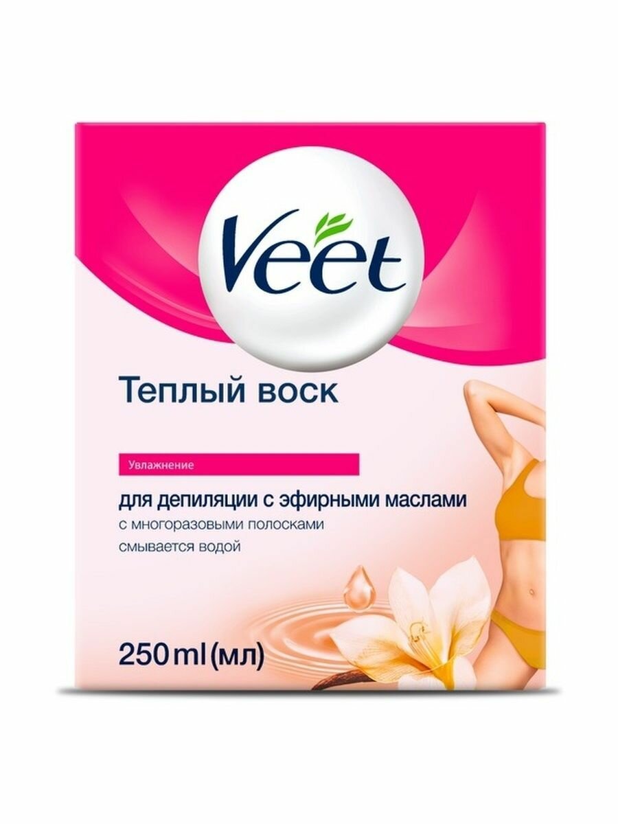 VEET, Теплый воск для депиляции, 250 мл