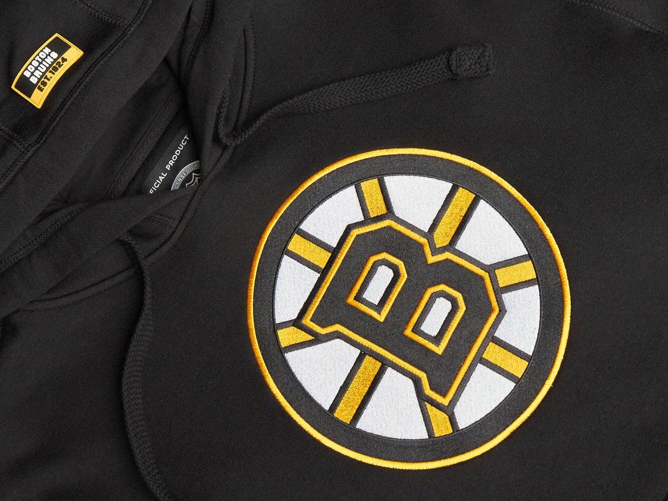 Толстовка Atributika & Club Nhl Boston Bruins, размер XL, , черный — фото 1