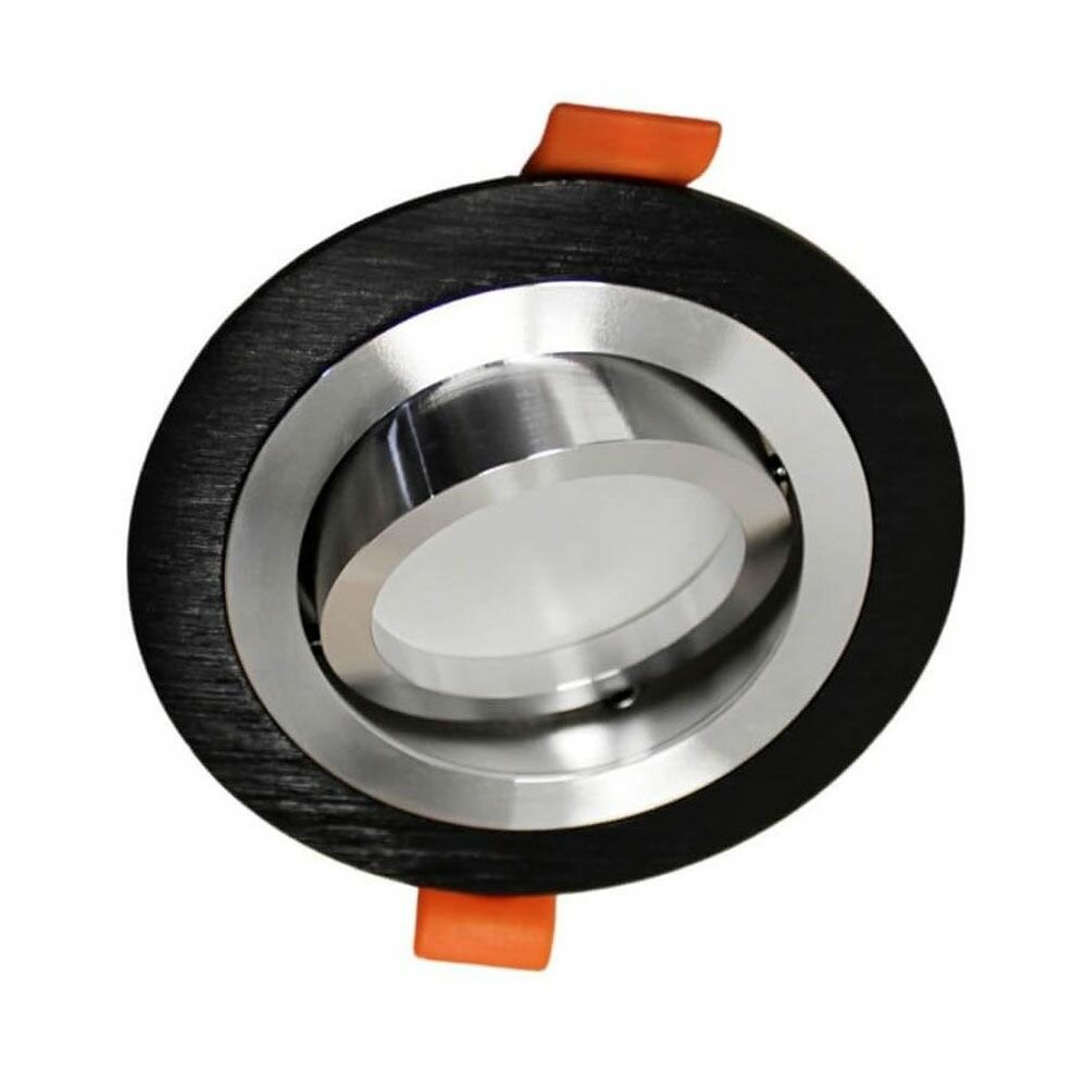 Встраиваемые Светильник Lumina Deco DUKA LDC 8062-D90 BK+SL - фото №7