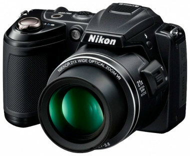 Фотоаппарат Nikon Coolpix L120, черный