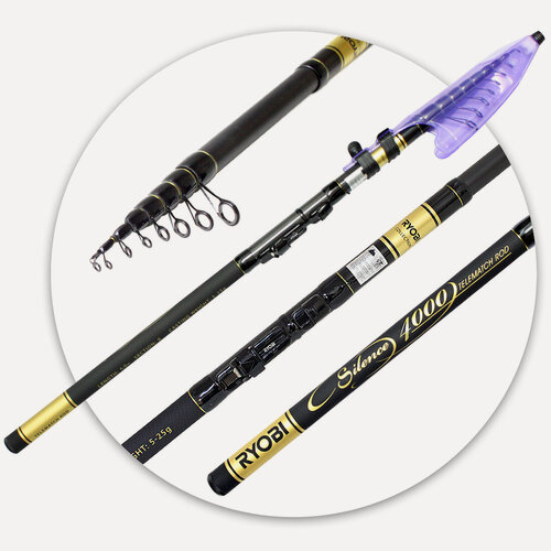 Изображение товара Удилище телескопическое Ryobi Silence, длина 4,00 метра, тест 5-25 грамм