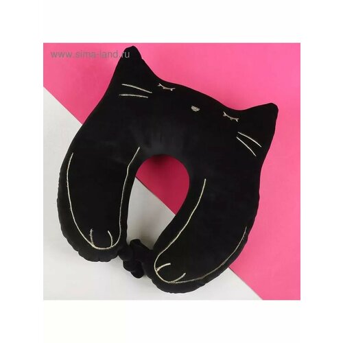 Подголовник Кошечка цвет чёрный 1244₽