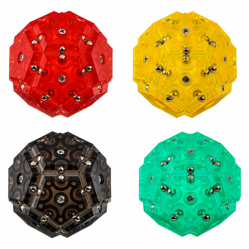 BY Education Конструктор Додэкаэдр магнитный пластик 12 деталей 94х94х38 см 2 штуки 523₽