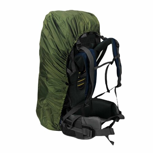 Чехол штормовой на рюкзак до 140 л хаки с фиксацией