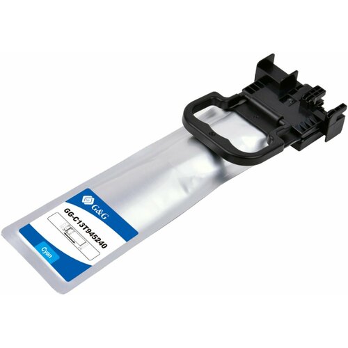 Картридж струйный G&G GG-C13T945240 Т9452 (66мл) для Epson WorkForce Pro WF-C5290DW/C5790DW голубой
