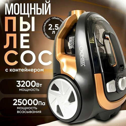 Пылесос для дома с контейнером BP 3000 Вт оранжевый 3487500₽