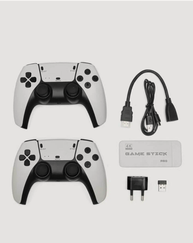Изображение товара Игровая Приставка Для Телевизора Game Stick 4К M15 (8-16-32 Бит) беспроводная консоль для детей