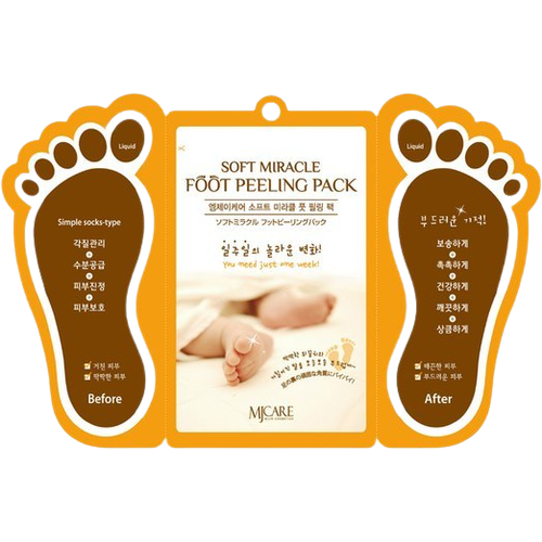Mijin Пилинг для ног Foot peeling pack - 2 шт х 15 мл 587₽