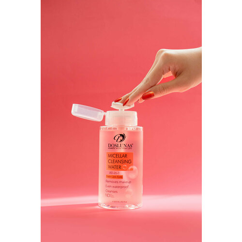Mицеллярная очищающая вода DOS LUNAS 300 ml Запах розы 484₽
