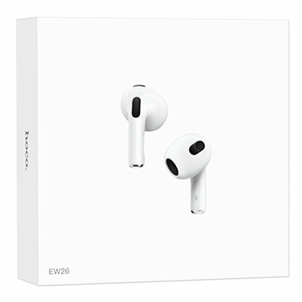 TWS гарнитура HOCO EW26 BT 5.3, вкладыши (белый) — фото 1