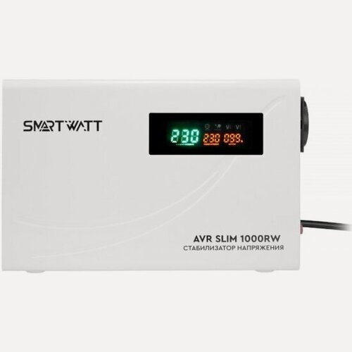 Изображение товара Настенный стабилизатор напряжения Smartwatt AVR SLIM 1000RW