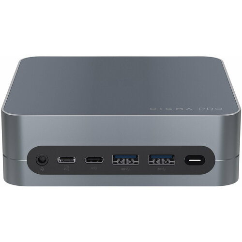 Неттоп Digma Pro Minimax H1 i5 10210U (1.6) 8Gb SSD256Gb UHDG 620 CR Windows 11 Professional GbitEth WiFi BT 65W серый (DPP5-8CXW01)