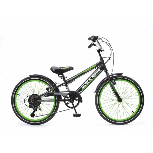 Велосипед Black Aqua Sport 20 6ск графитово-зеленый 15060₽