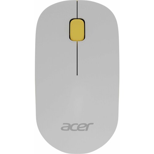Мышь Acer OMR200 желтый оптическая 1200dpi беспроводная USB для ноутбука 2but 115300₽