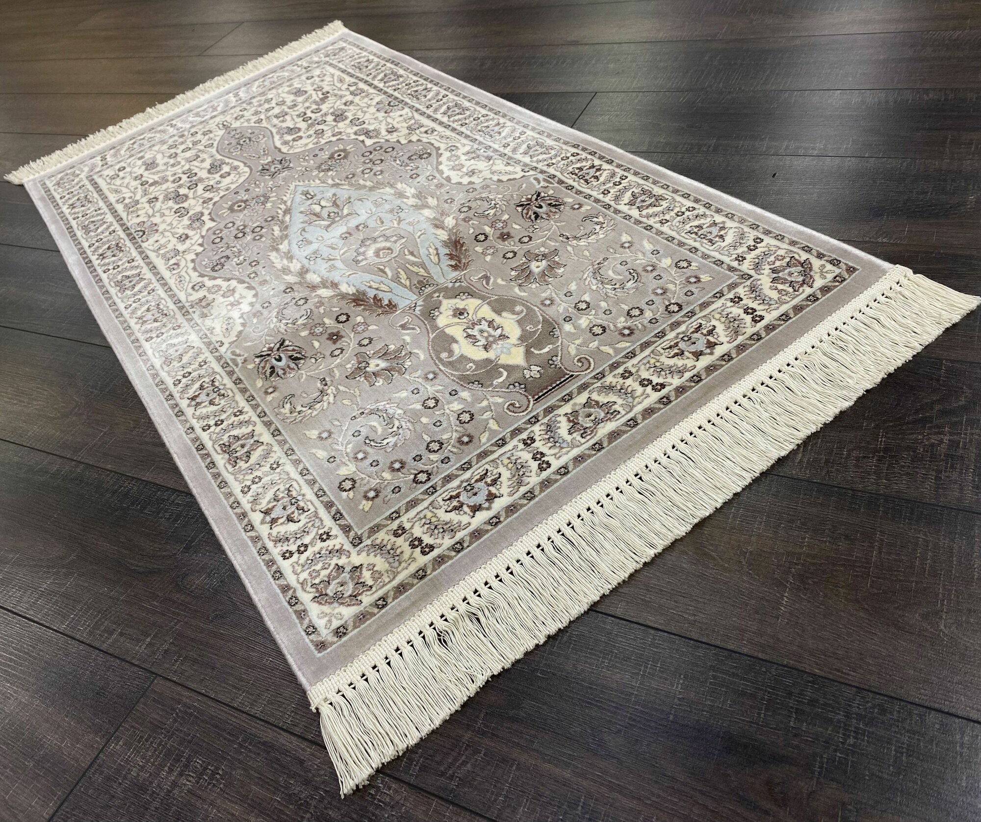 Ковер Roger Vanden Bergh Unique, для Намаза, хлопок, бамбуковый шёлк, 0,6 м x 1,1 м — фото 1