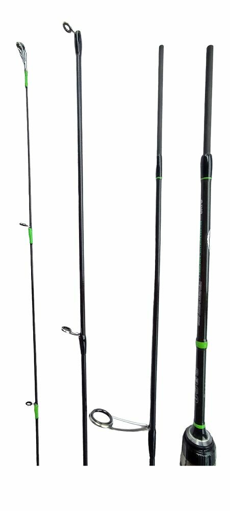 Спиннинг Dayo "Delicate", штекерный, карбон, 198см, тест 0,5-5гр, чёрный — фото 1