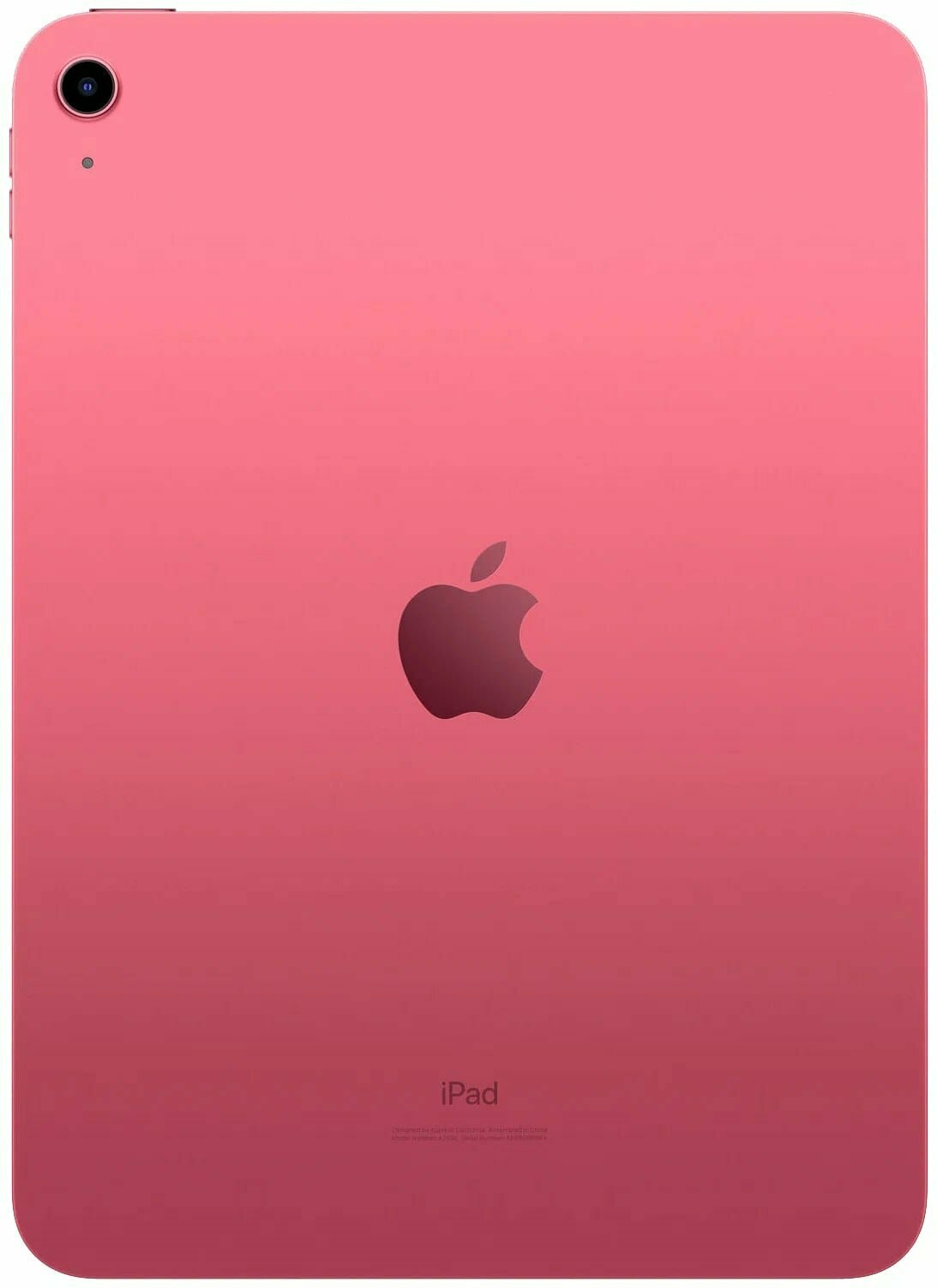 Планшет Apple, iPad 10.9", 2022 г, Wi-Fi, розовый, 64Гб, экран 10.9", OLED — фото 1