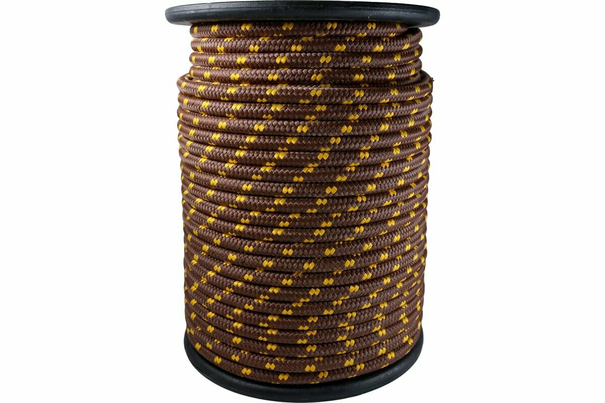 Торгово-производственная компания МДС Канат полипропиленовый плетёный 16мм 16пр. с сердечником 100м 7930050320014