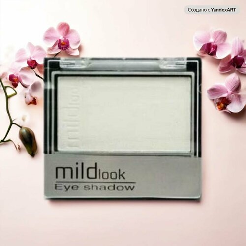 Тени Mild одноцветные D-5011 01 белые матовые 440₽