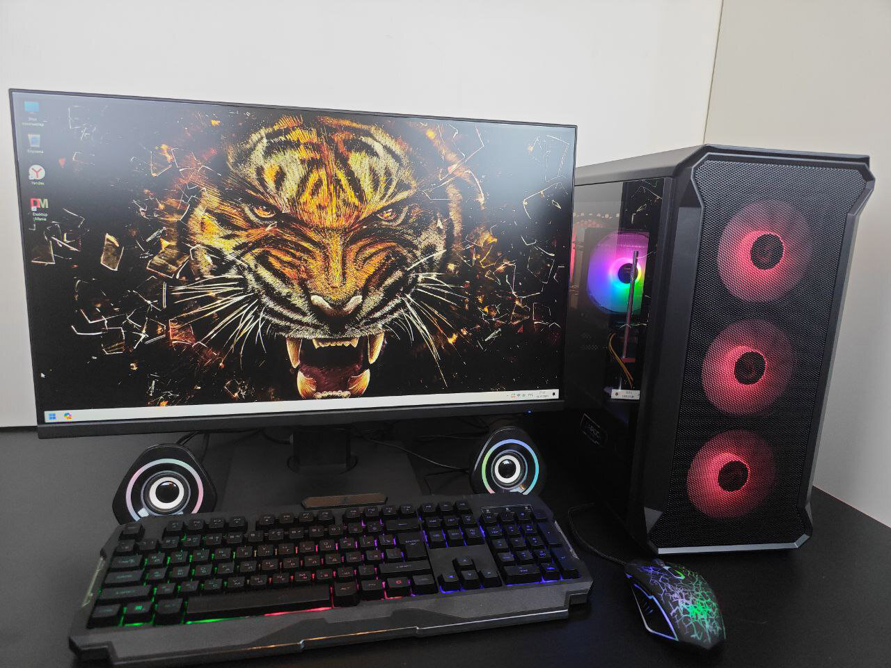 Компьютер Intel i7-2670/GTX-1660S/32 ГБ/SSD-1024 Гб/Монитор-27" — фото 1