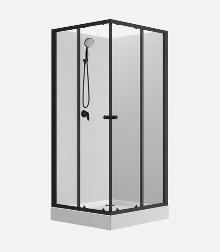 Изображение товара Душевая кабина Loranto NEO 90x90 поддон 15см. Прозрачное закаленное стекло CS-21801