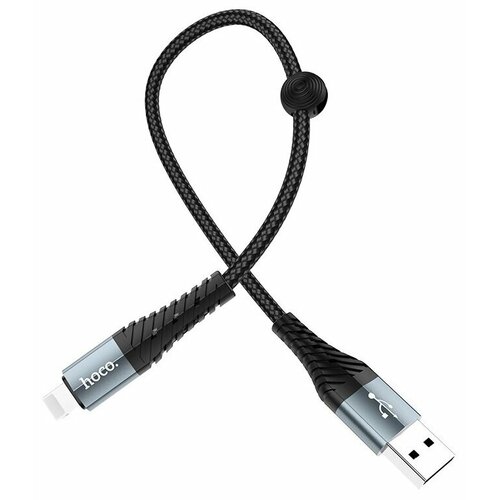 USB дата кабель Lightning HOCO X38 25см черный 399₽