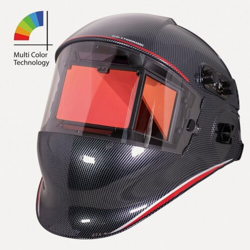 Изображение товара Aurora Маска сварщика Aurora SUN9 PANORAMIC, хамелеон, 100х73 / 50х73 мм, 4 - 13 DIN, TrueColor