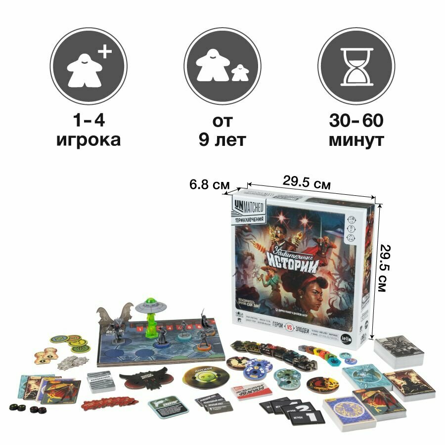 Настольная игра Unmatched Приключения: Удивительные Истории — фото 1