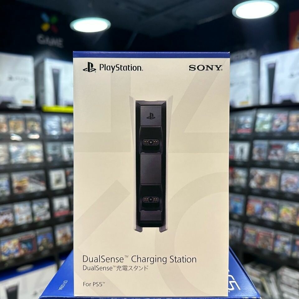 Зарядная станция DualSense для PS5 (Евровилка, Европа, Последняя ревизия)