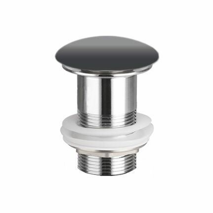 Донный клапан Ceramicanova CN2000MDH с керамической накладкой click clack темный антрацит матовый